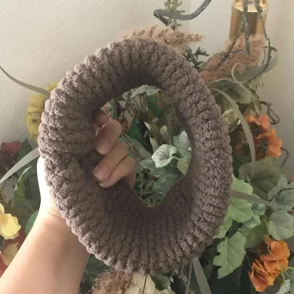 Hand knit neck  warmer for 0-12 months​ - Picture 4 of 5